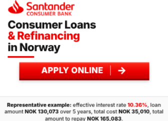 Consumer Loans and Refinancing in Norway