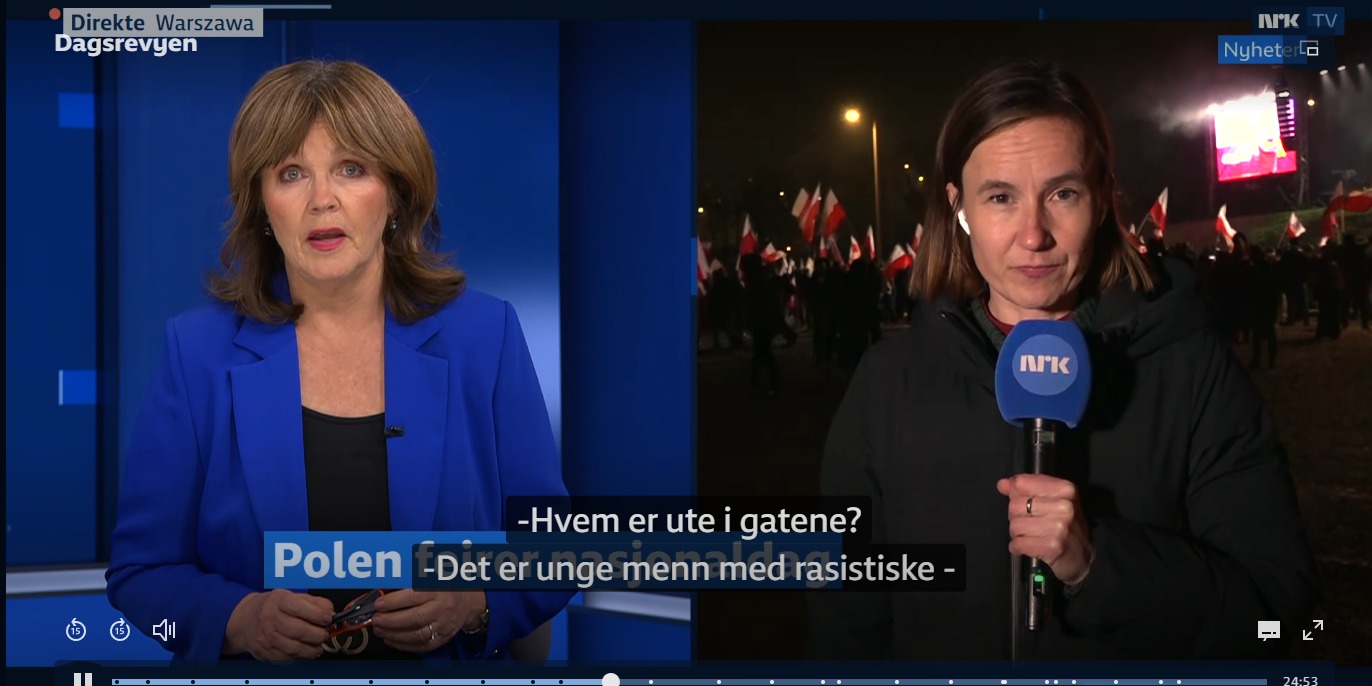 Norwegowie krytyczni wobec Zofii Paszkiewicz po materiale NRK o „Marszach Nazistów” w Polsce