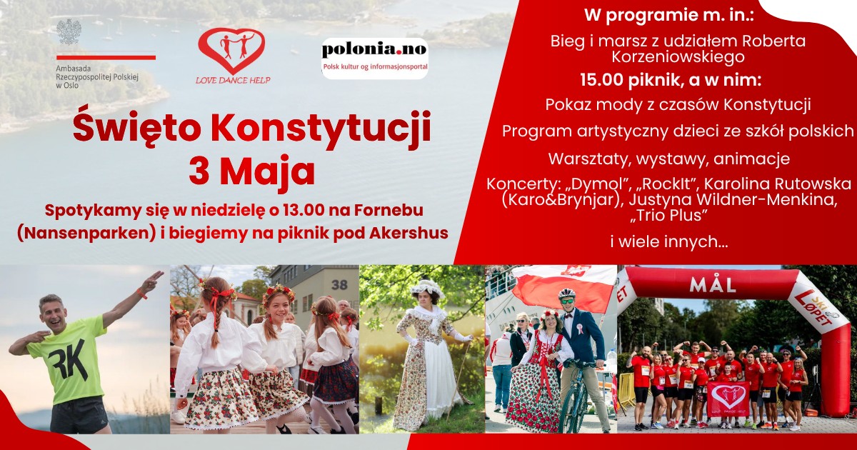 Obchody Święta Konstytucji 3 Maja w Oslo | localmarket.no