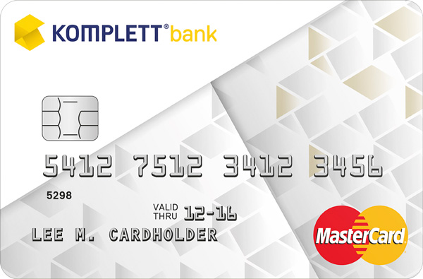 Karta kredytowa norweskiego banku Komplett | localmarket.no